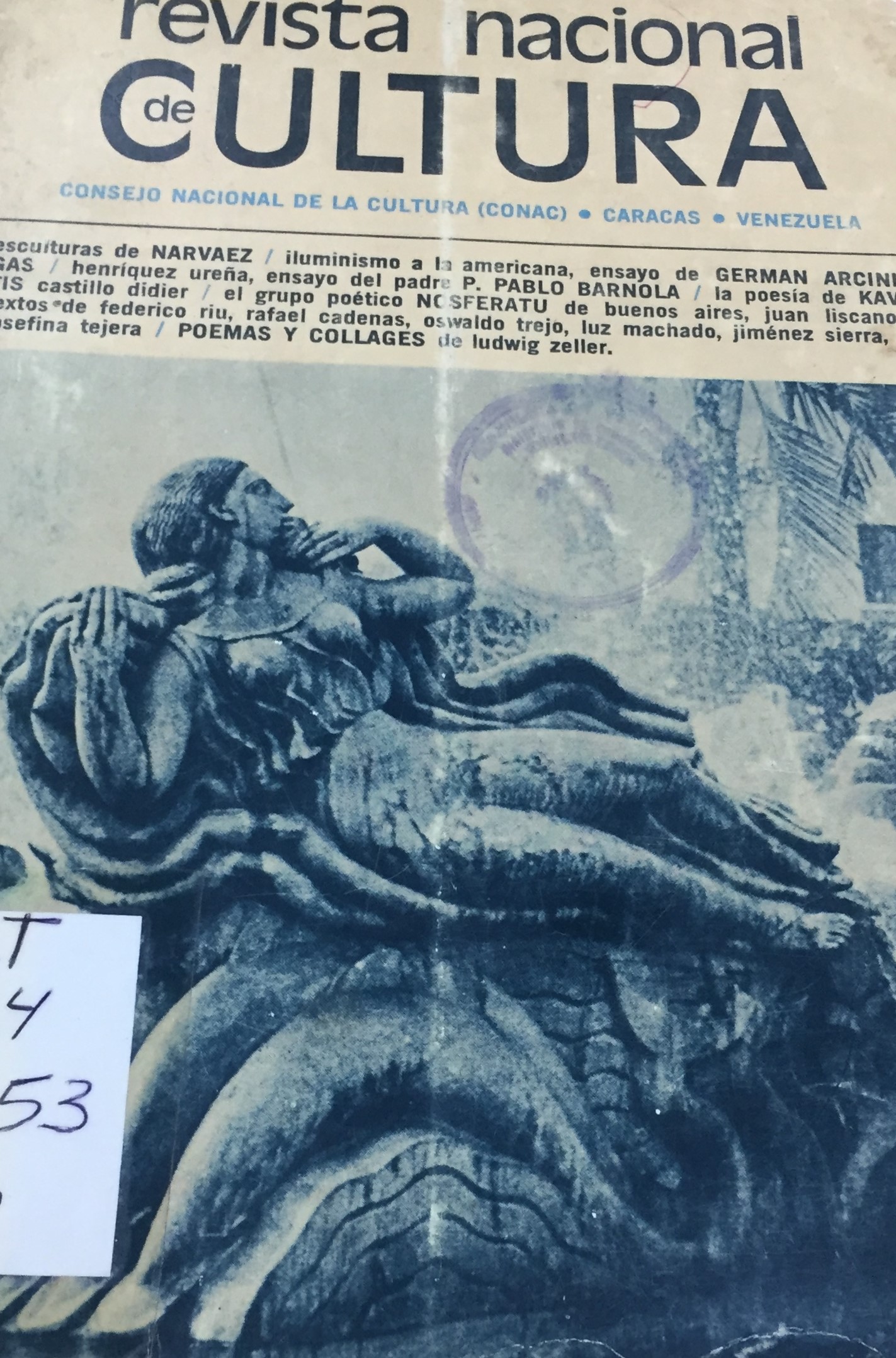 Revista Nacional de Cultura 228 a 231